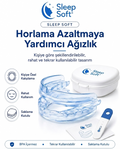 Sleep Soft ComfortFit™ Horlama ve Diş Sıkmaya Karşı Kişiye Özel Şekillendirilebilir Ağızlık